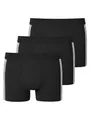 Schiesser Herren Organic Cotton Stretch Heren met zachte Band Boxershorts, Schwarz, L EU