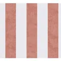 A.S. Creation Vliestapete Streifen 10,05 m x 0,53 m Creme-Rot FSC®