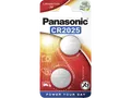 PANASONIC 2B370571 CR2025L/2BP CR2025 Knopfzelle, Lithium Metall, 3 Volt