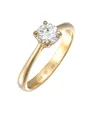 Elli PREMIUM Ring Damen Sterlingsilber gold, 52 710785-0001-00520