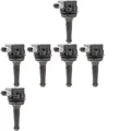 6 x Zündspule HELLA für FORD, VOLVO C30, C70 II, FOCUS II, FOCUS MK2