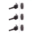 3x Hella 5DA 193 175-801 Zündspule für Volvo XC60 V50 C30 XC70 II C70 II S40 II