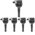 5 x Zündspule HELLA für FORD, VOLVO C30, C70 II, FOCUS II, FOCUS MK2