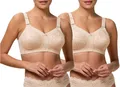 Triumph 2x BH Doreen X Gr. 75B Sonderpreis ohne Bügel beige Unterwäsche