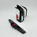 Bosch Home and Garden Akku Fenstersauger GlassVAC (USB Ladegerät, Sprühflasche m