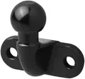 Pro Plus Anhängerkupplungskugel, rechtwinklig, schwarz, D17,2/S350