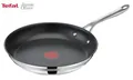 Tefal Jamie Oliver Cook Smart 28 cm Edelstahl-Antihaft-Pfanne Induktion + .. Neu