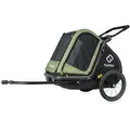 Hamax Pluto Hundeanhänger  M, Green/black - green/black - M