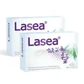 Lasea® hilft natürlich abzuschalten, beruhigt und bessert in Folge den Schlaf Pflanzliches Arzneimittel mit speziellem Lavendelöl I 2 x 56 Kapseln