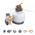 Bestway® Sandfilteranlage 5.678 l/h 230W Poolfilter Filterpumpe Sandfilteranlage