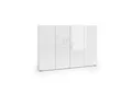 Schuhschrank MISTER BIANCO BHT 160x115x34 cm weiß Schuhkipper