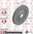 ZIMMERMANN Bremsscheiben Ø 400 belüftet für Audi A6 Avant 4G5 C7 4GD 4G2 4GC