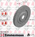 ZIMMERMANN 100.3380.70 Bremsscheibe für AUDI