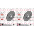 2x ZIMMERMANN FORMULA Z BREMSSCHEIBEN 400mm GELOCHT VORNE passend für AUDI A6 A7