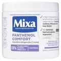 Mixa Panthenol Comfort hautberuhigende Creme, empfindliche & zu Neurodermitis neigende Haut, 13% Panthenol, Glycerin, Omega 6&9, Gesicht/Körper/Hände/Babys/Kinder/Erwachsene, hochverträglich, 400 ml