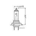 Glühlampe, Abbiegescheinwerfer OSRAM 64210 ORIGINAL