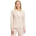 Kurzblazer BETTY BARCLAY "Betty Barclay Kurzblazer langarm", Damen, Gr. 42, grau, Obermaterial: 86% Polyester, 14% Elasthan. Futter: 100% Polyester., modisch, tailliert normal, Langarm, Blazer, Form
