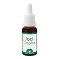 Dr. Jacob's Jod-Tropfen I 20 ml, 360 Tropfen à 150 µg I Lebenswichtiges Spurenelement I Für Energiestoffwechsel & Schilddrüse* I Für Denkvermögen & Nervensystem* I Einfach dosierbar I Jod flüssig