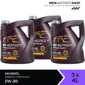 Mannol Energy Premium 5W-30 VW BMW MB Opel GM Motoröl 3x4 Liter = 12 Liter