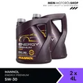 Mannol Energy Premium 5W-30 VW BMW MB Opel GM Motoröl 2x4 Liter = 8 Liter