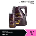 Mannol Energy Premium 5W-30 VW BMW MB Opel GM Motoröl 4+1 Liter = 5 Liter
