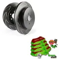 EBC B14 Bremsen Kit Vorne Beläge Scheiben für Seat Leon 3 (5F1) VW Golf