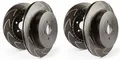 EBC Bremsscheiben Carbon Vorne+Hinten für A3 A4 Altea Leon Octavia Caddy Golf