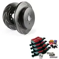 EBC B13 Bremsen Kit Vorne Beläge Scheiben für Seat Leon 3 (5F) Octavia Golf