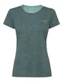 VAUDE Essential T-Shirt für Damen – Schnelltrocknendes & pflegeleichtes Sport Shirt, Atmungsaktives Outdoor T-Shirt mit Rundhals - deep Pond, 40