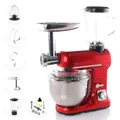 Kaufbei B-Ware BEM Alex Küchenmaschine 1800W 3-in-1 mit Zubehör aus Edelstahl 5L