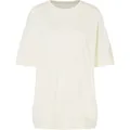 Super.Natural Damen Oversized Bio T-Shirt (Größe L, weiss)