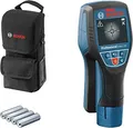Bosch Professional Ortungsgerät D-tect 120 | Leitungssucher Wandscanner | 12 cm Suchtiefe | Akku/Batterie