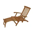 DEGAMO Deckchair MAINE klappbar, Eukalyptus geölt,