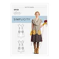 SIMPLICITY CREATIVE CORP SS9122A Muster: XS-S-M-L-X Simplicity Schnittmuster S9122 Damenkleider, Papier, verschieden
