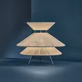 Tischleuchte FRANDSEN, Kiku, dimmbar, Weiß, für Wohnzimmer, Stoff / Textil, Design - 30