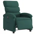 vidaXL Sessel Relaxsessel Elektrisch Dunkelgrün Stoff (1-St)