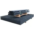 MR-Shop Doppelstabmattenzaun Set Anthrazit RAL 7016, Anthrazitgrau, 15 m x 1230 mm