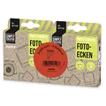Hama Fotoecken (1000 Stück, selbstklebend, geeignet für Alben), transparent, 00007108