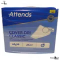 Attends Cover-Dri Classic 60x90 cm Einmal-Schutzauflagen mit Zellstoff, 25 Stück