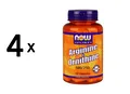 4 x Now Foods Arginine/Ornithine (100) (133,84 EUR/kg)