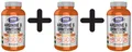 3 x NOW Foods Arginine & Ornithine, 500/250 - 100 caps (159,97 EUR/kg)