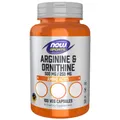 Now Foods, Arginine/Ornithine, 100 Kapseln - Blitzversand