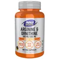 Arginin 500 mg & Ornithin 250 mg 100 Veg Kapseln Aminosäuren Now Foods