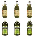 3x Farchioni Olio Extra Vergine Il Casolare Grezzo + 3x Farchioni Classico Extra Natives nativ Olive Olivenoel 1L
