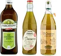 Testpaket Farchioni Classico Natives Olivenöl Extra 1 Lt Il casolare grezzo 1 Liter Il decantato 750ml + Italian Gourmet polpa 400g