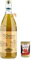 Farchioni Olio Extra Vergine, 1L, kaltes, nativ extrahiertes Olivenöl+Polpa