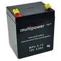 Multipower MP4.5-12 AGM 12 V 4,5Ah - 4,8mm Faston