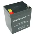 multipower MP4,5-12 AGM Batterie 12V 4,5Ah Akku USV Akku Bleiakku Notstrom