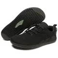 Freiluftkind Camino – Sportliche Sneaker Barfußschuhe – Unisex Barfußschuh Barfußschuh Atmungsaktiv schwarz 43 EU