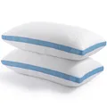 Kopfkissen 40x80 cm 2er Pack, Höhenverstellbares Schlafkissen, Memory Foam Ki...